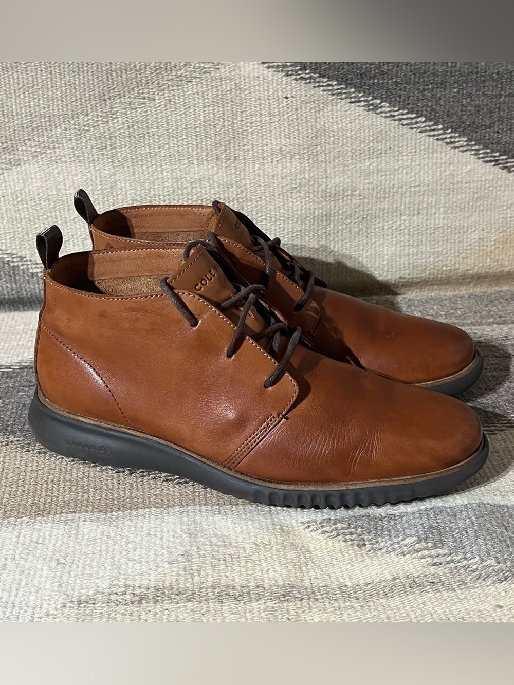 Cole Haan 2. ZeroGrand Chukka Boot Men's Size 9 M British Tan Java Sole C26944